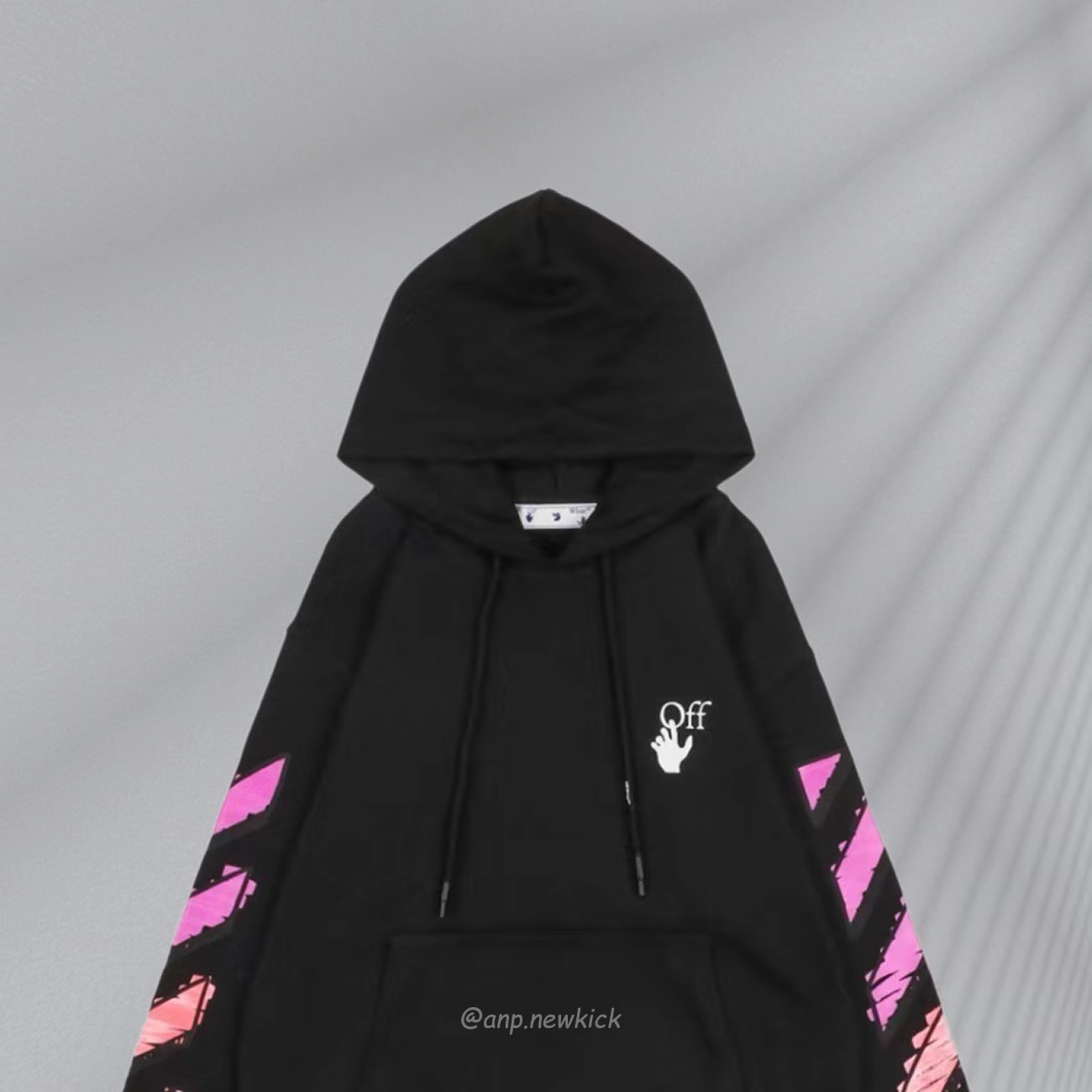 Off White Marker Hoodie Black Fuchsia Red Beige (30) - newkick.app